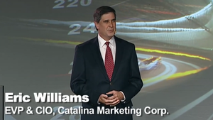 Catalina Marketing's CIO Eric Williams provides an in depth look at big data.
