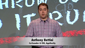 Screenshot of interview with Anthony Bettini, Co-Founder and CEO of Appthority