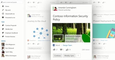 Delve Download Microsoft Launches Delve For Office 365 | InformationWeek