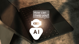 AI agent graphic on a digital tablet. AI agent graphic on a digital tablet.