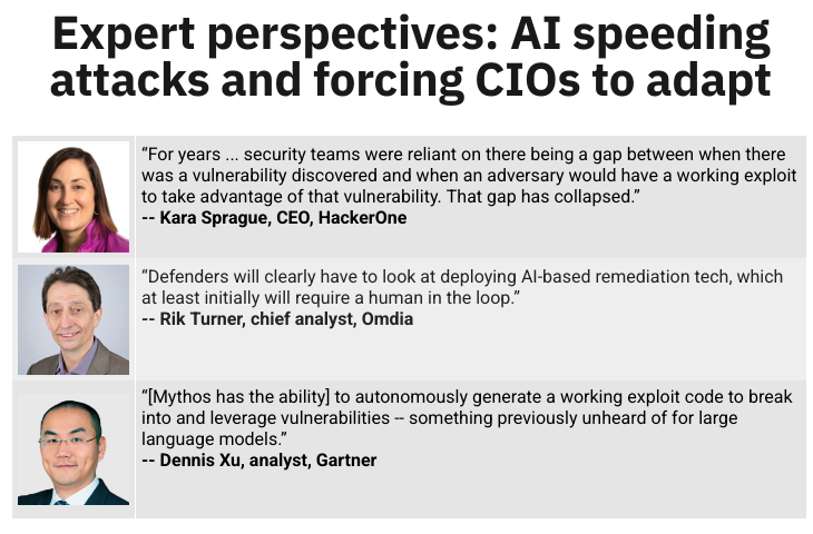 IT expert perspectives on Mythos