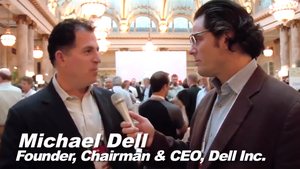 Michael Dell, founder and CEO of Dell Inc., speaks with IWTV