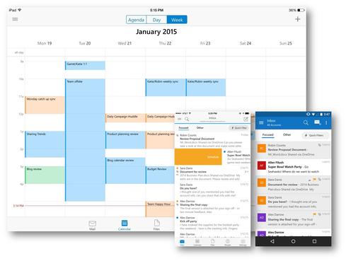 Microsoft Outlook For iOS, Android Is Here | InformationWeek