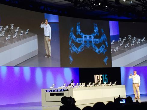 Intel Developer Forum: Spiders, Flying Sharks, And Drones