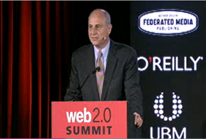 David Vladeck, FTC Bureau of Consumer Protection, address the Web 2.0 Summit audience.