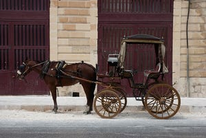 horse and buggy vintage