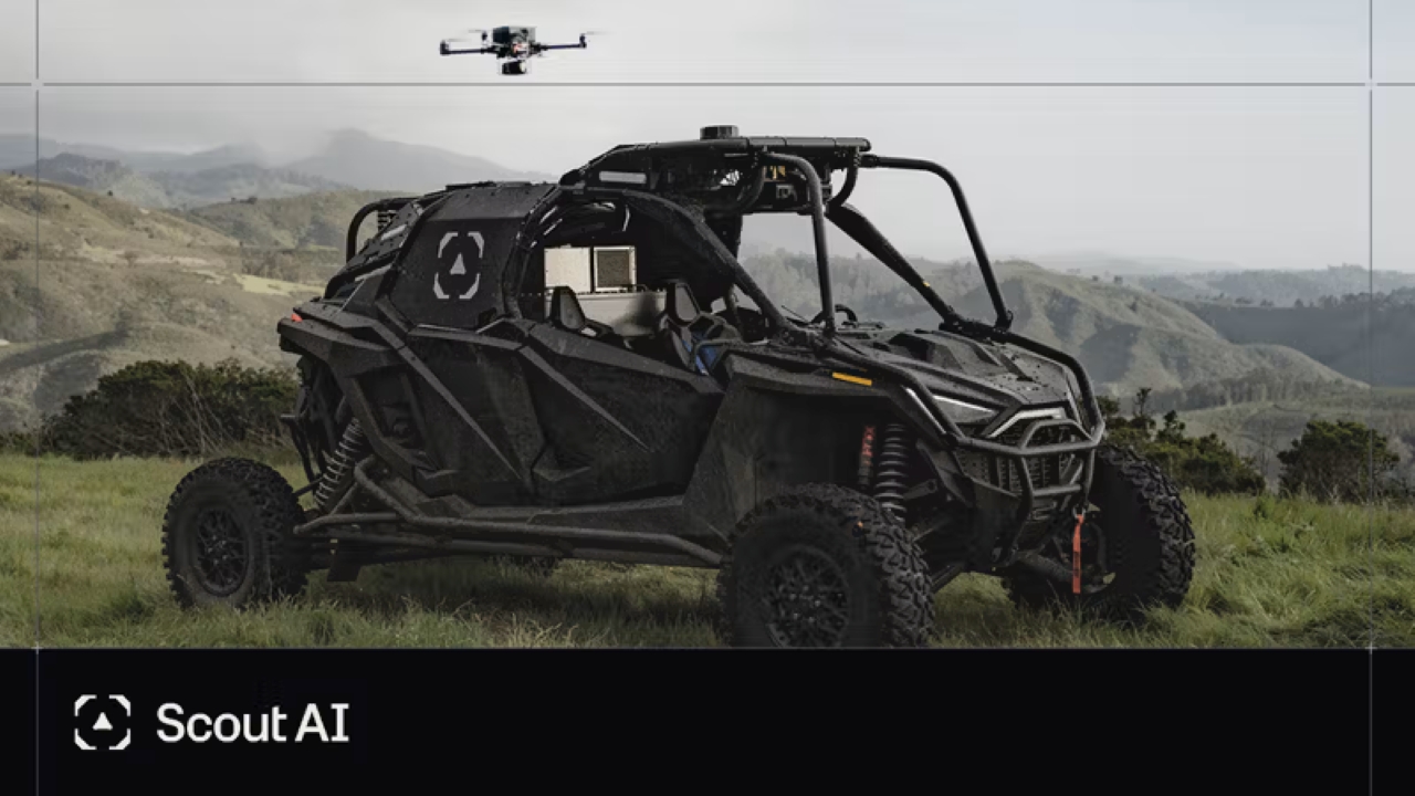 Scout AI Raises $100M to Build ‘AI Brain' for Autonomous Warfare