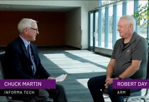 DesignCon 2021: Chuck Martin from Informa Tech talks to Robert Day director for autonomous vehicles at Arm