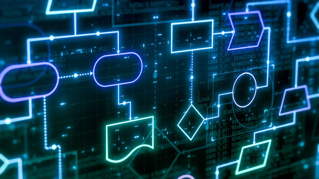 Illustration of AI workflow Illustration of AI workflow