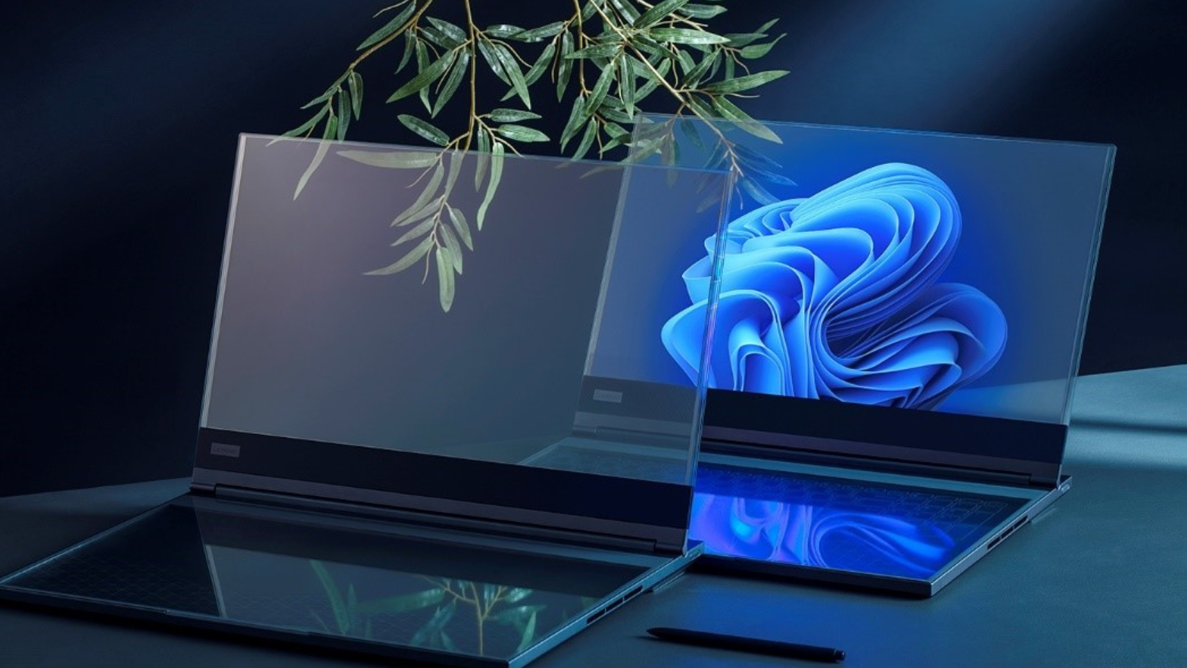 Lenovo's Transparent Display Laptop and AI PCs – MWC 2024