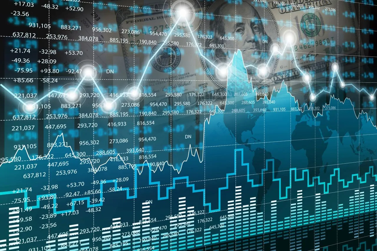 Illustration of financial markets Illustration of financial markets