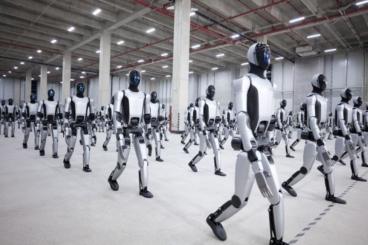 Chinese Company Completes First Mass Humanoid Robot Delivery