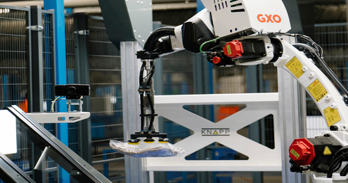 GXO uses robot arms from Knapp to automate warehouse picking | AI Business