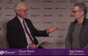 IBM’s global chief AI Officer Seth Dobrin talks to Chuck Martin of Informa Tech