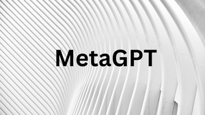 MetaGPT logo on a white background