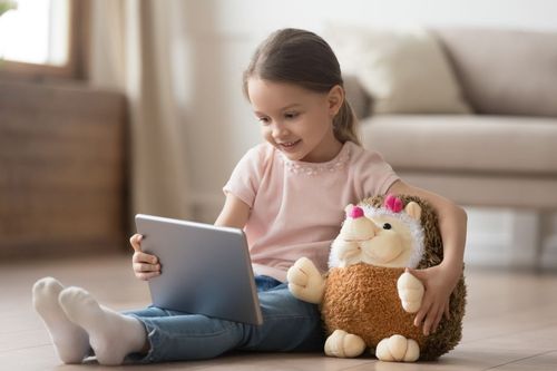 children use cute bear design smart