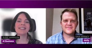 Experts in AI interview, Aktify’s CTO Dave Barney talks to Susie Harrison AI Business