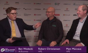 Robert Christiansen and Matt Maccaux from HPE talk to Ben Wodecki of AI Business