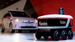 Russian tech giant Yandex is partnering with Grubhub to make deliveries across American college campuses using autonomous robots.