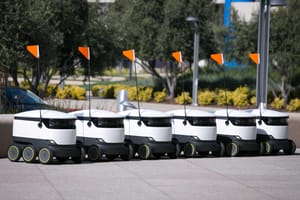 Photo of Starship delivery robots Photo of Starship delivery robots