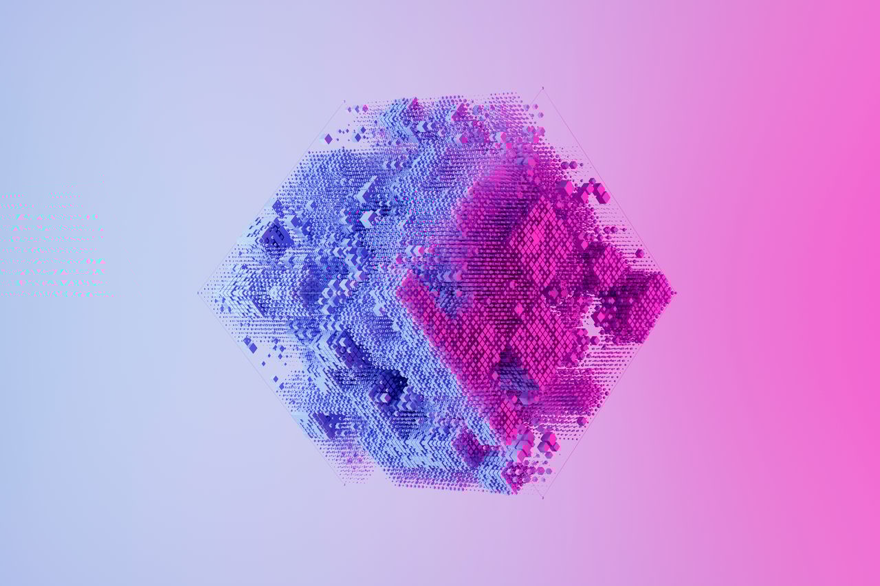 Illustration of AI data Illustration of AI data