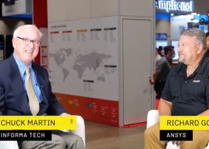 Chuck Martin, editorial director at Informa Tech, talks to Ansys director Richard Goldman