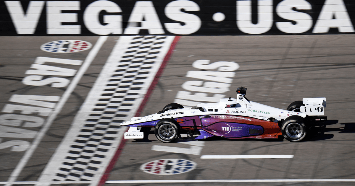 Self-Driving Race Cars Take to the Track at CES