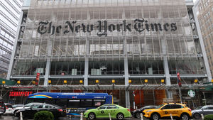 Photo of The New York Times' building