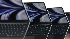A trio of Apple MacBook Airs. Apple unveiled new open source AI tools allowing developers to run and train machine learning models on Apple devices