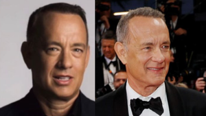 Tom Hanks and his deepfake image
