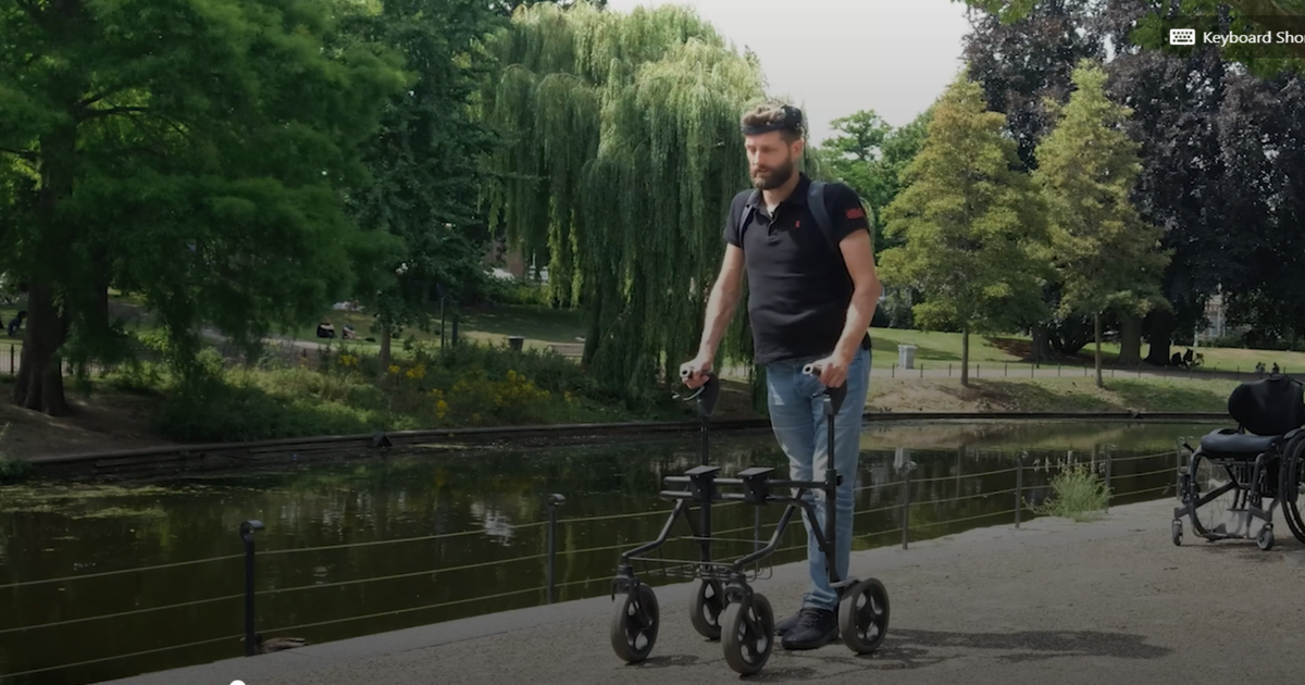 How AI Helped a Paralyzed Man Walk Again With His Mind