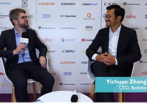 Max Smolaks, editor at AI Business, talks to Yichuan Zhang, CEO, Boltzbit