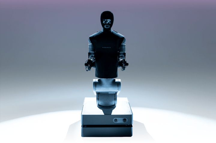 Illustration accompanying: UK Robot Maker Humanoid Valued at $1.35 billion