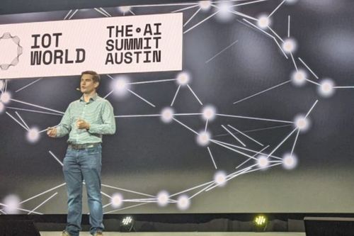 Matt Jones, Ford Motor Co.’s director of global technology strategy on stage at AI Summit 2022 Matt Jones, Ford Motor Co.’s director of global technology strategy on stage at AI Summit 2022