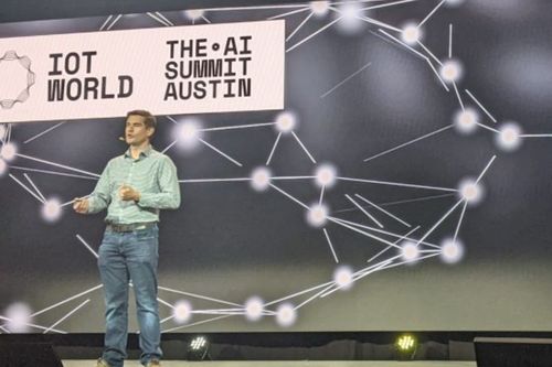 Matt Jones, Ford Motor Co.’s director of global technology strategy on stage at AI Summit 2022