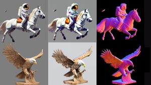 Generations of 3D models from ByteDance ImageDream. This new AI model from TikTok's parent can generate high-quality 3D models from still images.