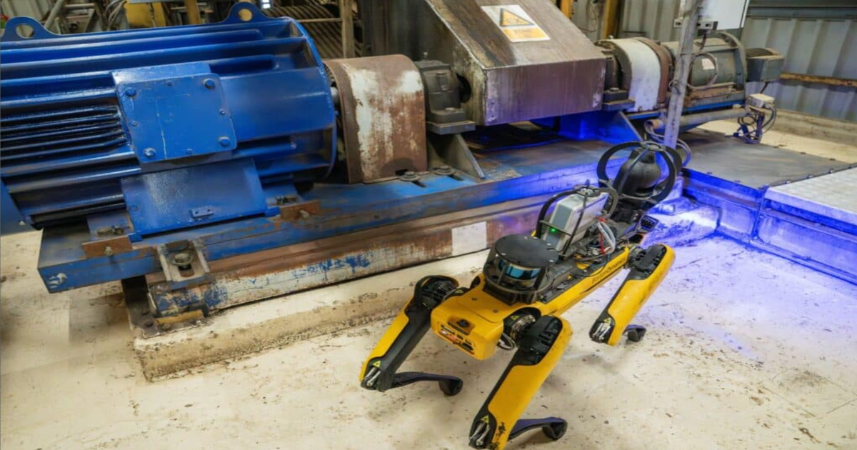 Boston Dynamics Robot Hond Spot Inspecteert Veiligheidsrisico's