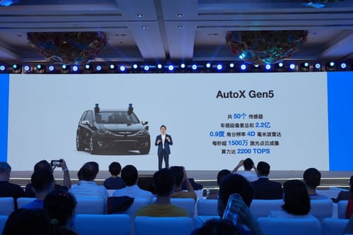 AutoX unveils fifth generation self-driving system for its RoboTaxi ...