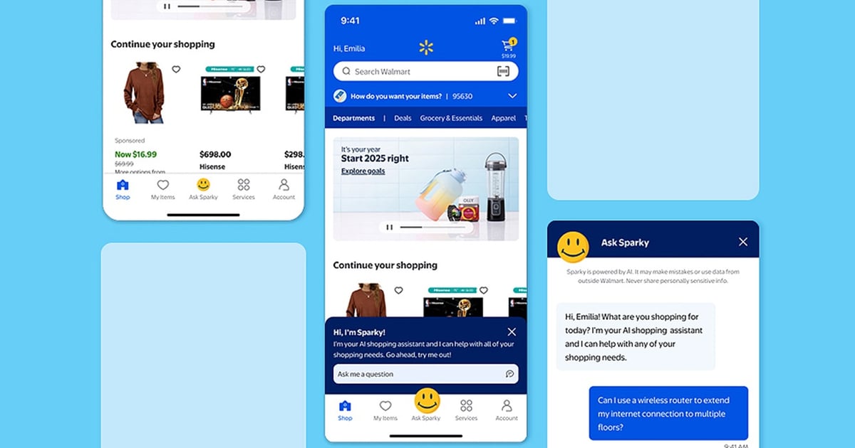 Walmart consolidates dozens of AI tools into four 'super agents'