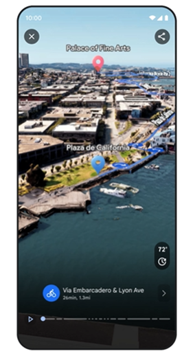 Google Maps Gets Major Update: Immersive 3D Views, AR Search