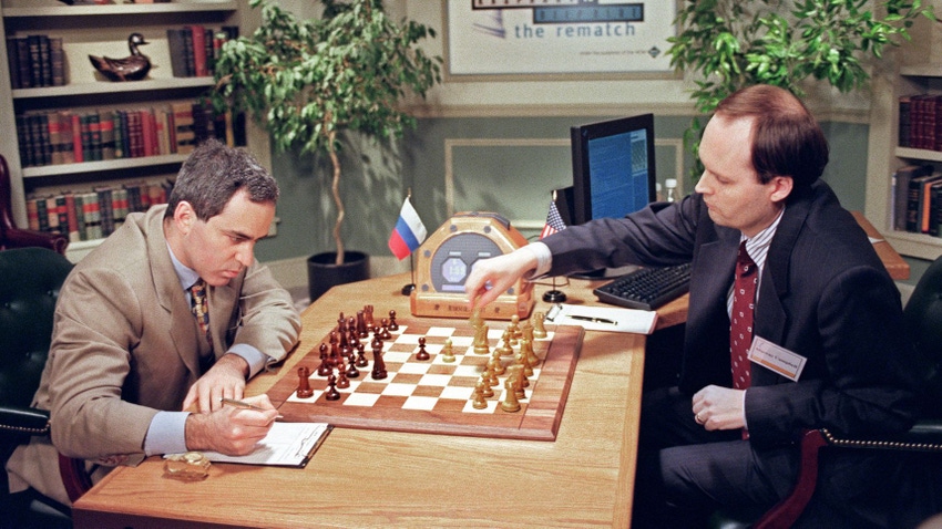 Garry Kasparov and the game of artificial intelligence