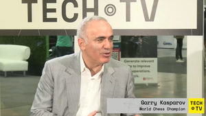 Garry Kasparov, world chess champion