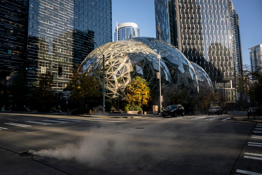 Amazon headquarters in Seattle, Washington