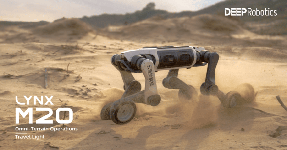 Roboticabedrijf onthult AI-robot voor gevaarlijke terreinen