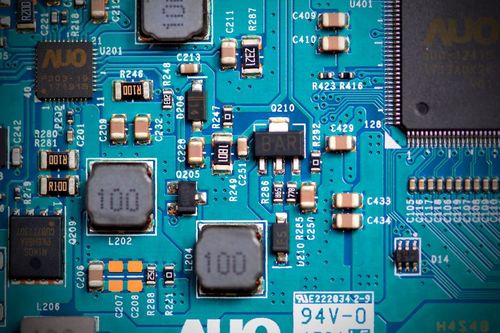 circuit board and microchips circuit board and microchips