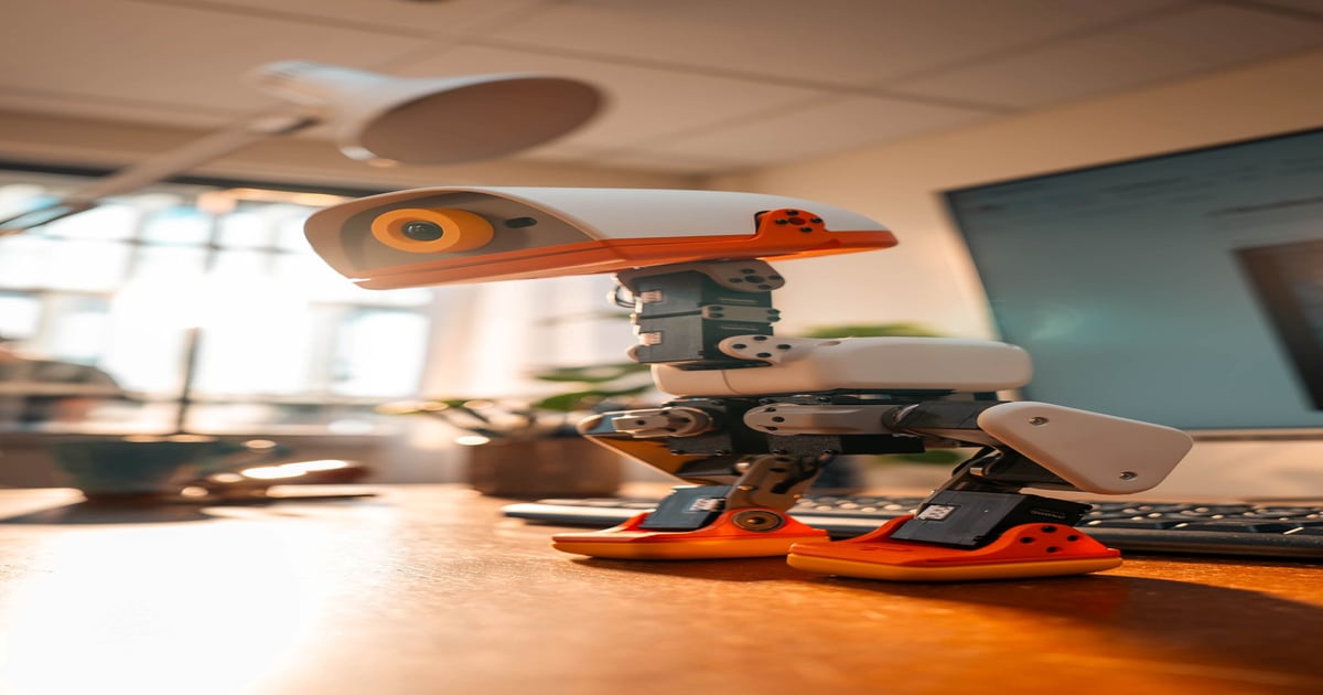Hugging Face Lanceert Programmeerbare, Wandelende Eend Robot