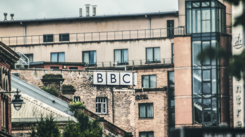 BBC logo on a building