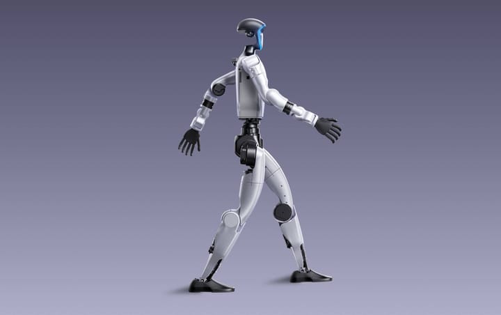 Illustration accompanying: Chinese Tech Vendors Converge on Humanoid Robotics and Embodied AI