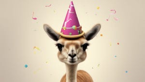 AI generated image of a Vicuna wearing a party hat. LMSYS Org unveiled Vicuna v1.5 earlier this month