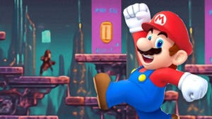 Image of Mario, a character in a video game of the same name